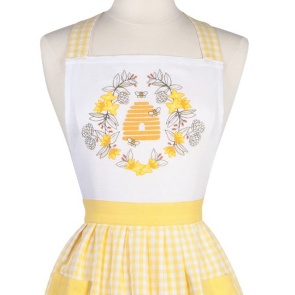 NOW DESIGNS Kitchen Apron Bees NWT - Picture 2 of 3